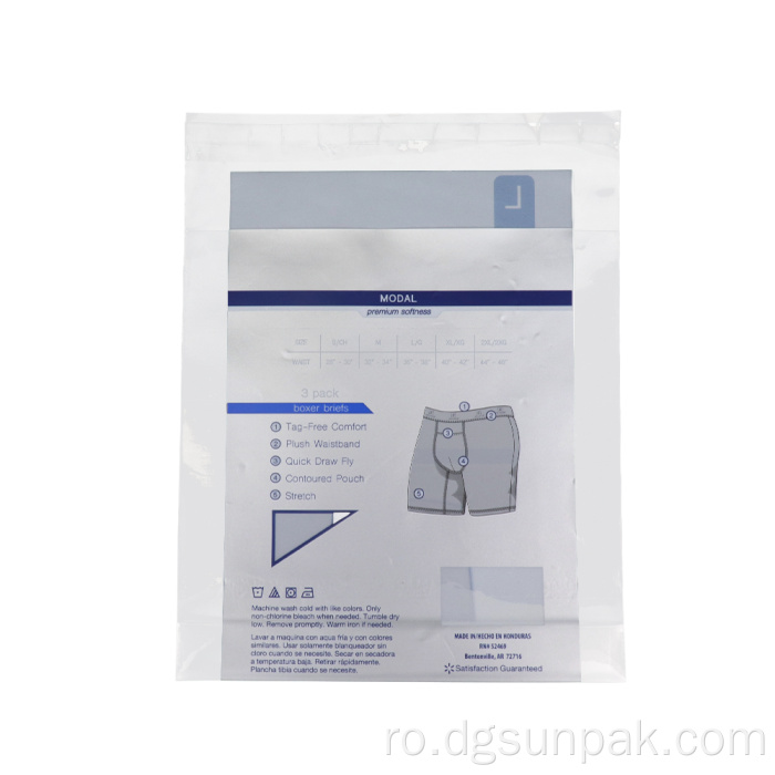 Saci din PE autoadezivi din plastic impermeabil, cu garnitură inferioară